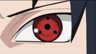 Sasuke's fully matured Sharingan in Shippuden (Image via Pierrot Studios)